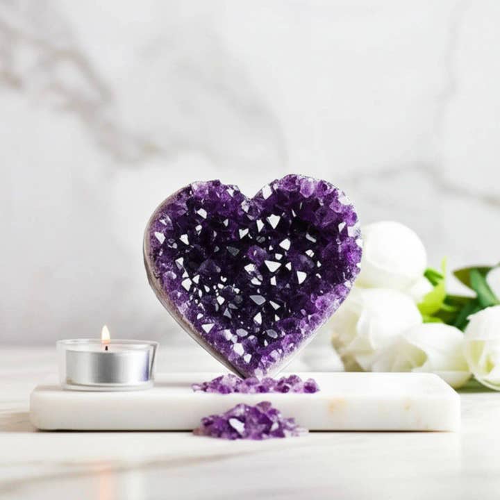 Realigned Energy – wholesale Spiritual stone/crystal – Sample Amethyst Heart (Limit 1)1