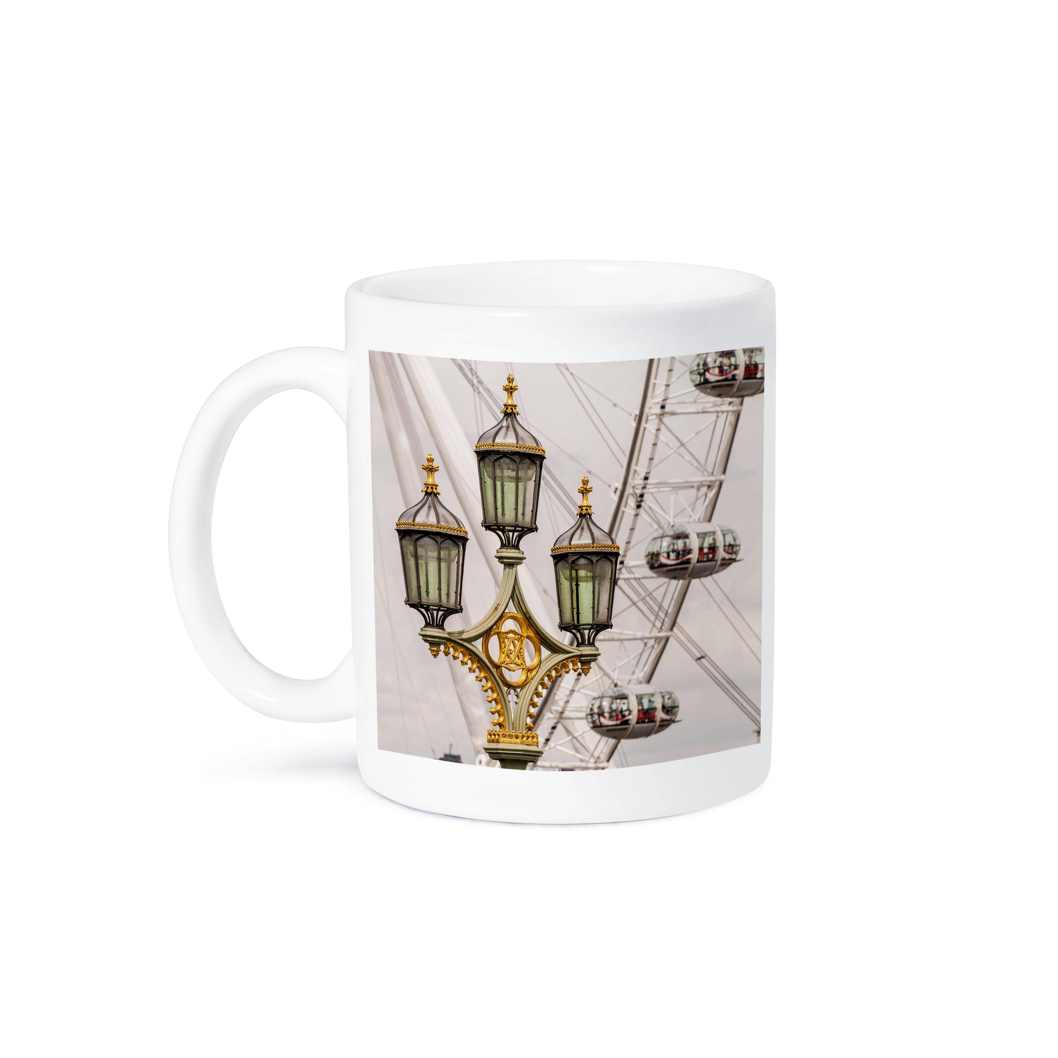 3dRose - Venta al por mayor Taza - 3dRose, El London Eye o Millennium Wheel, Londres, Inglaterra., Taza8