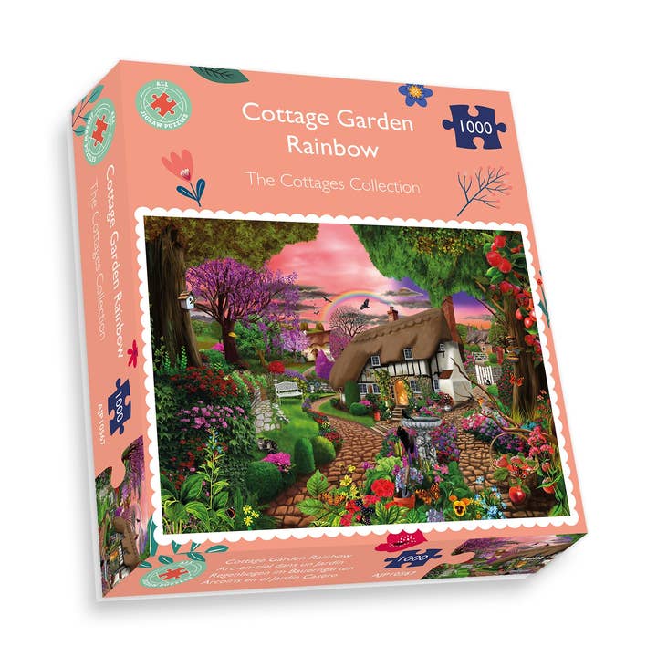 Casse-tête Cottage Garden Rainbow pour la vente par All Jigsaw Puzzles