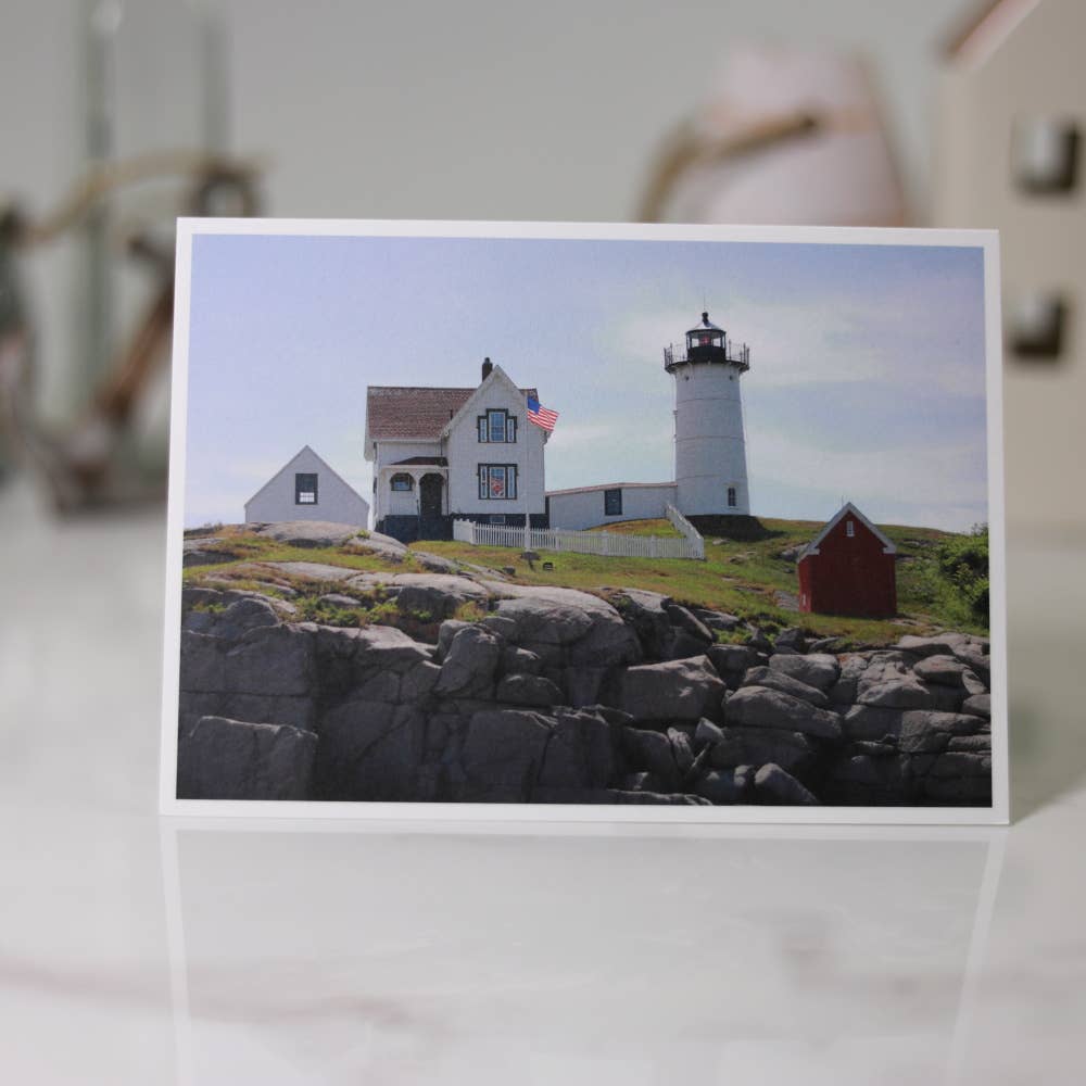 New England Prints - Wholesale Stationery/Notecard Set - Box of 5 All Occasion Lighthouse Blank Note Cards6