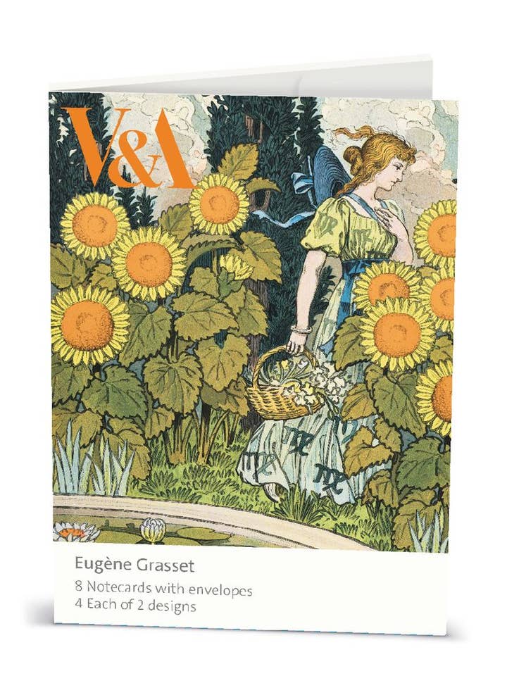 NOTECARD WALLET EUGENE GRASSET M&G for wholesale by Notes & Queries, Inc.