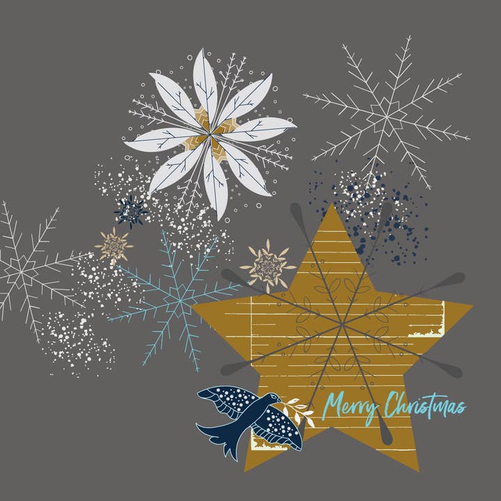 Carte de vœux Joyeux Noël pour la vente par The Lone Goat Paper Co.