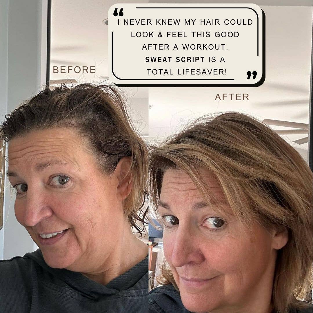 Sweat Script - Wholesale Hair Spray - Sweat Script Full Case 💧 Includes Display - SWEATY 2 READY2