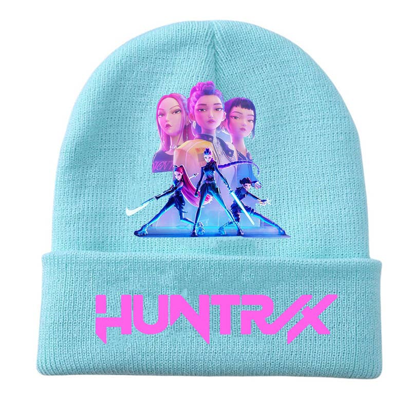 Lilyrosy（Duty free) - Wholesale Beanie - Kids - K-POP Demon Hunters Custom Knit Beanie,Adult & Kids Friendly19