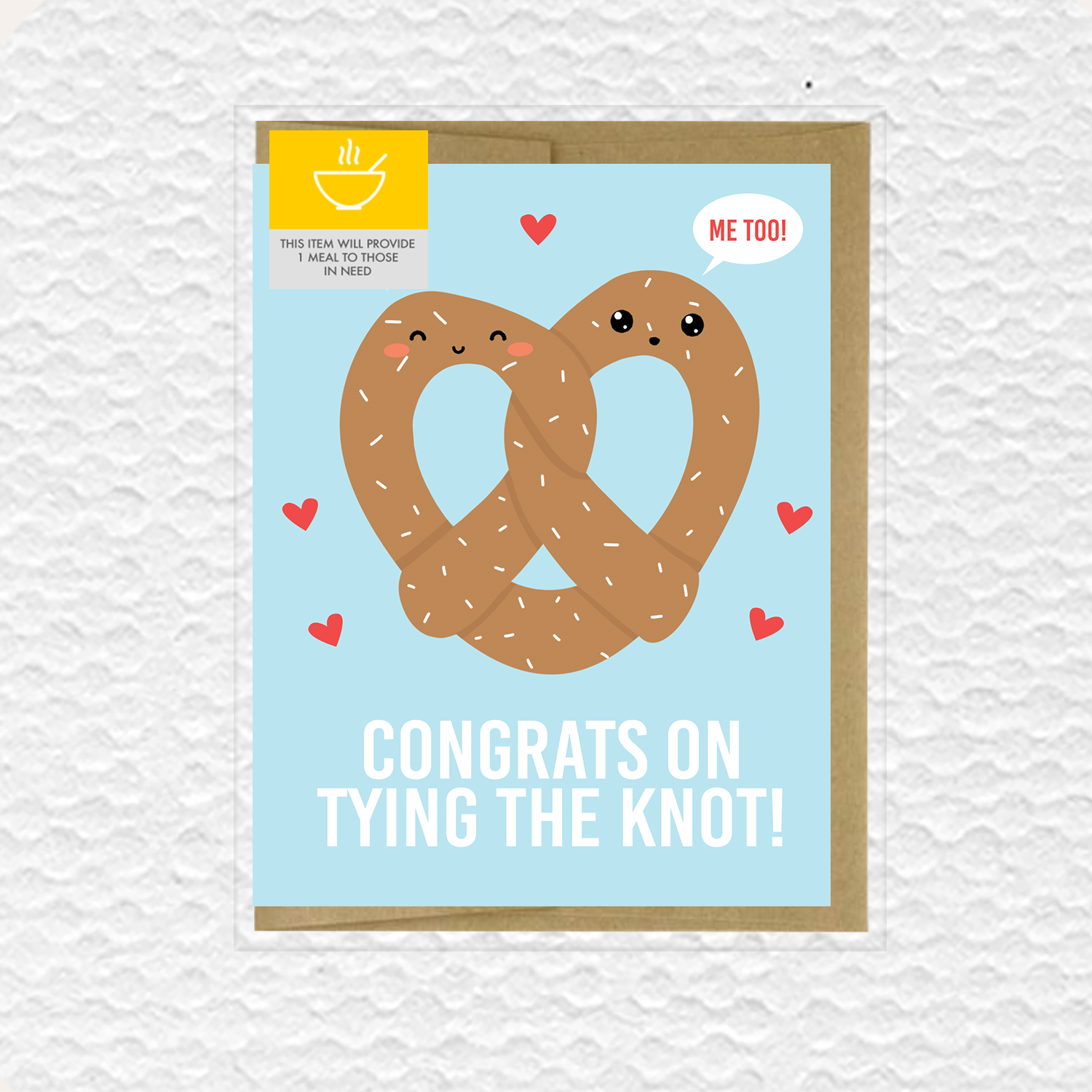 IMPAPER - Wholesale Wedding Card - Congrats Tying Knot Wedding Card1