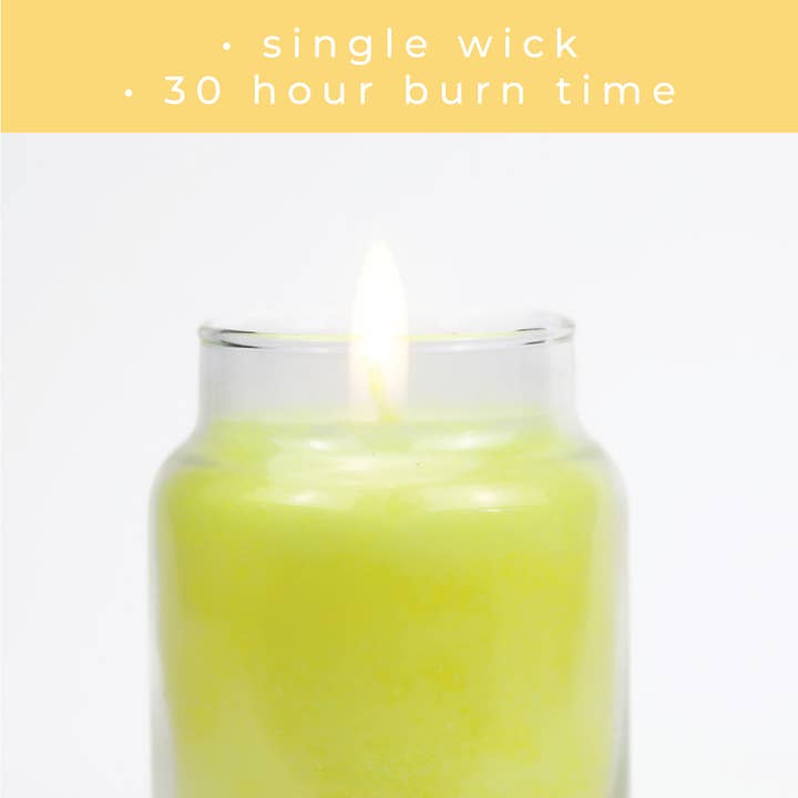 A Cheerful Giver - Wholesale Jar/Filled Candle - KOTL Baby Candle (6oz.) – Lemon Butter Pound Cake