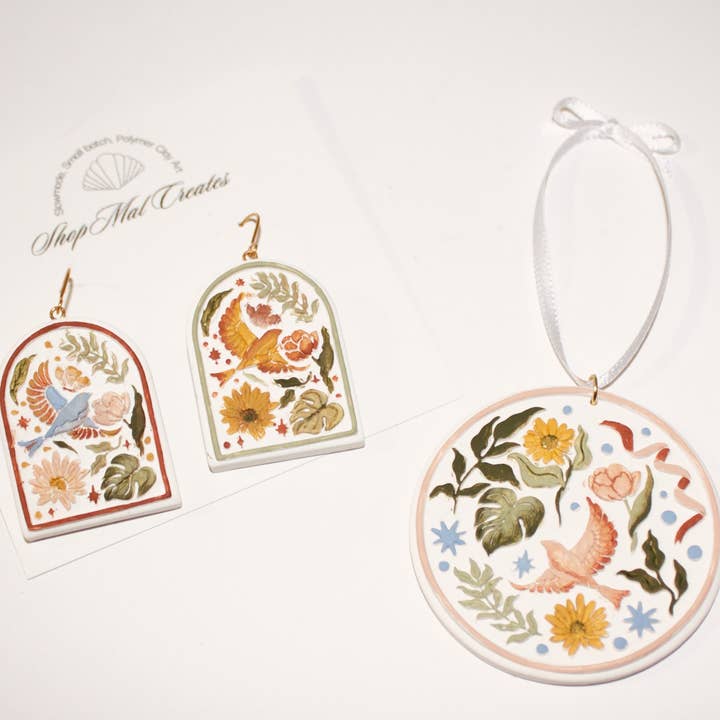 ShopMalCreates - Wholesale DIY Craft Kit - Paint Your Own Ornament | Polymer Clay Craft Kit 3