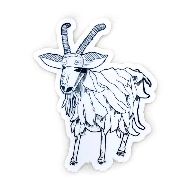 The PNW Dream - Wholesale Magnet - Spokane Garbage Goat - Cut Magnet0