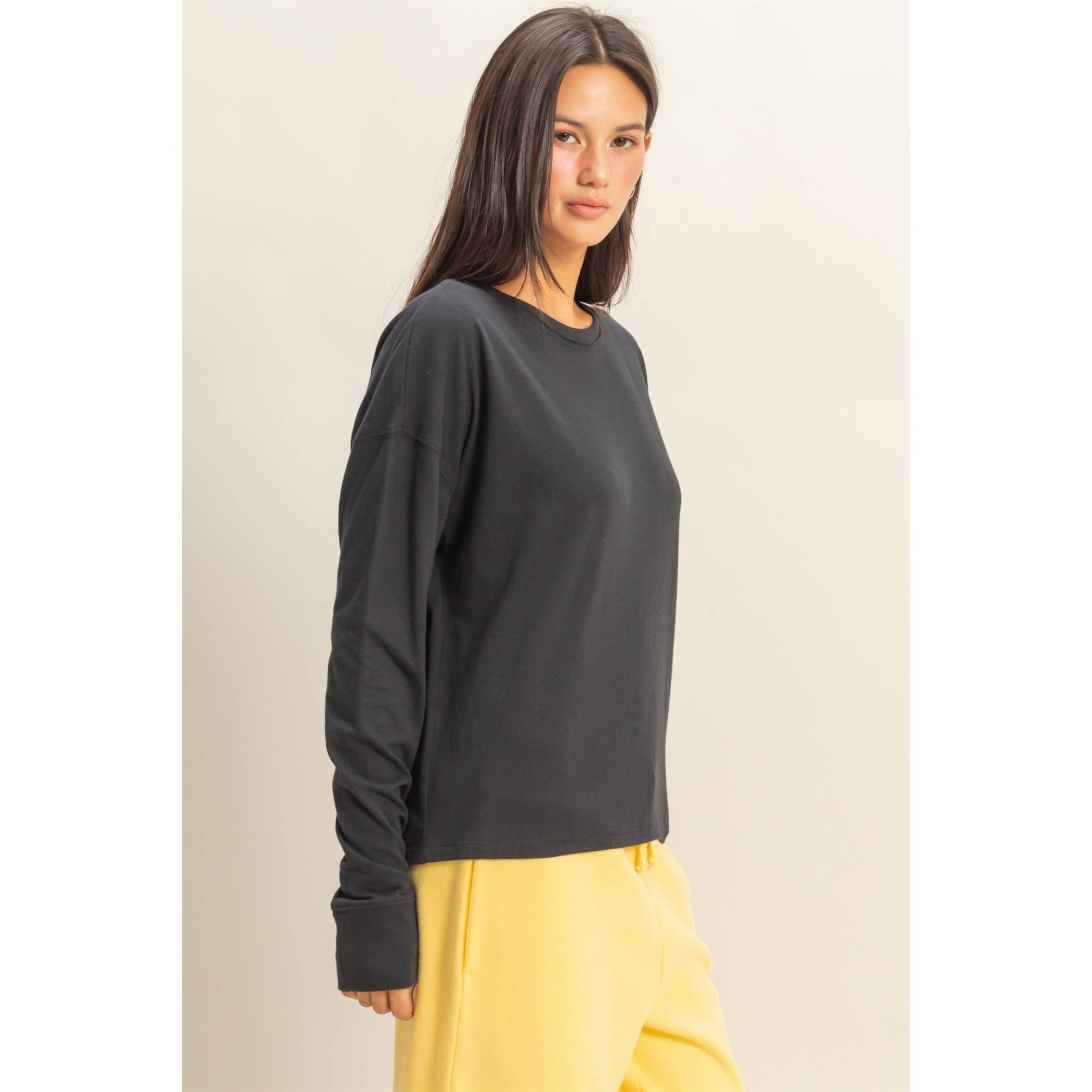 HYFVE – Engroshandel Skjorte - Dame – Langærmet T-shirt med rund hals4