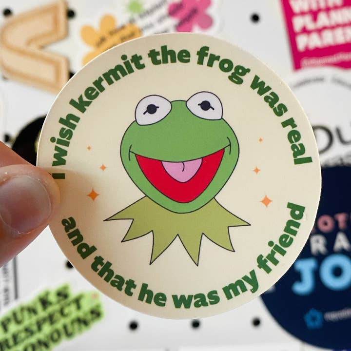 johnny_redd.pdf - Vente Autocollant - autocollant L'ami de Kermit0