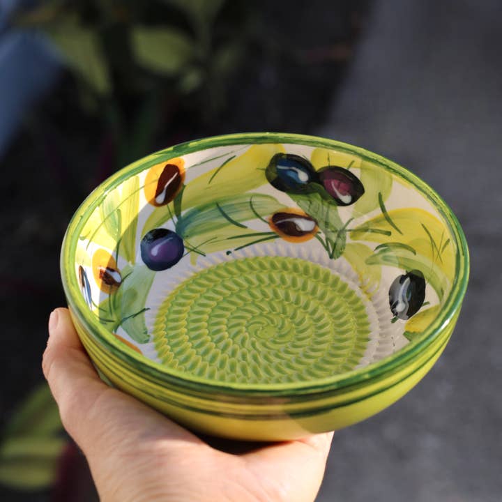 Spain Ceramics - Wholesale Grater - Olive Grater Bowl3