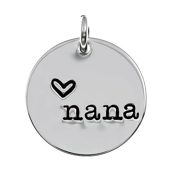 Heart Nana Charm for wholesale by AJ's Collection