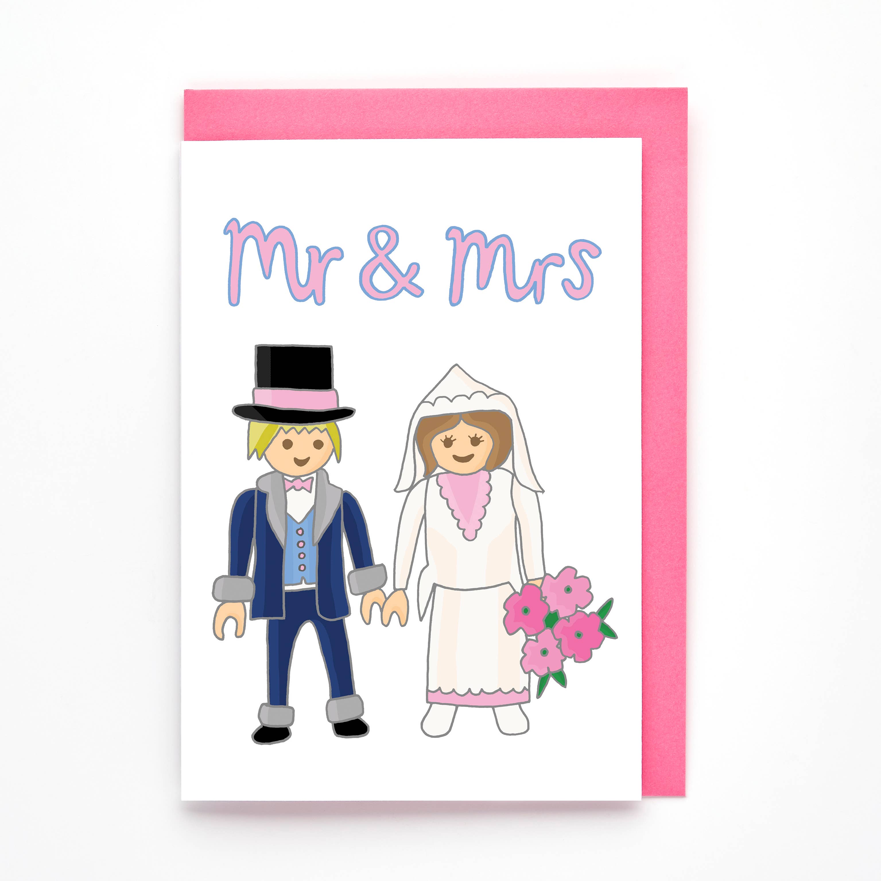 You've Got Pen On Your Face – wholesale Wedding card – Mr and Mrs Greeting Card | Cute Wedding Card | Love Card