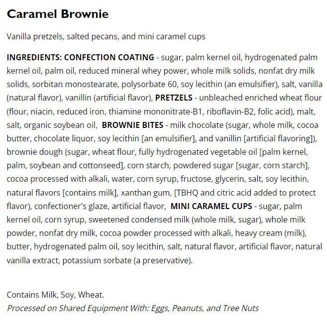 Virginia Diner, Inc. - Wholesale Chocolate Covered Sweets - Red Rocker Candy- Caramel Brownie- 8 oz.