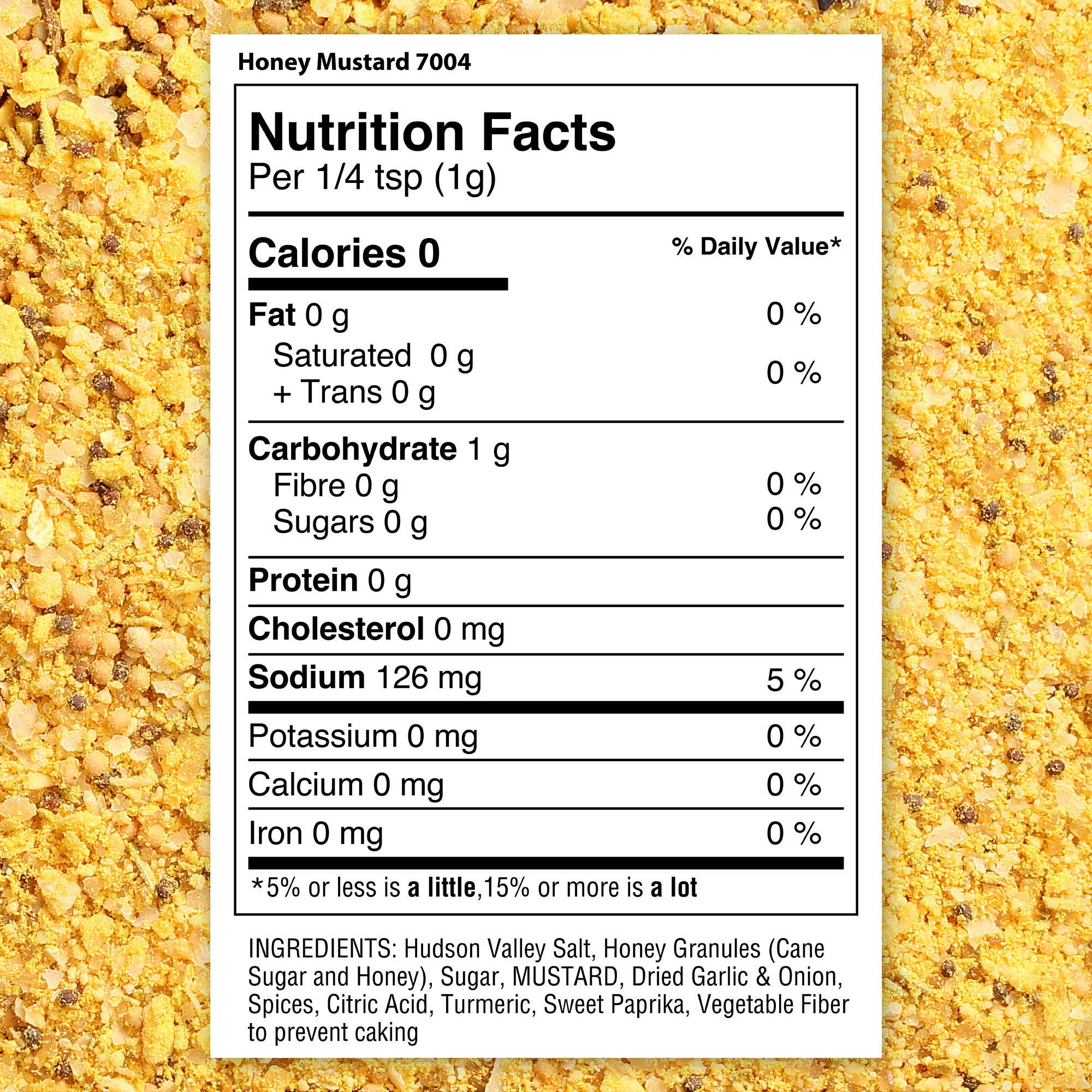 THE SPICE LAB - Wholesale Dried Spice Mix - Country Style Honey Mustard Seasoning - Case of 6 - 6 oz3