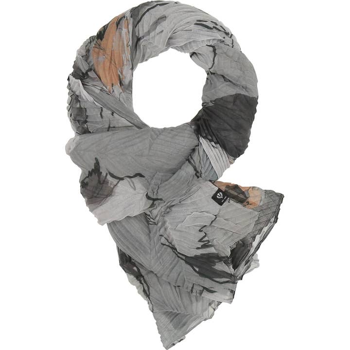 FRAAS - The Scarf Company - Wholesale Scarf - Women's - Botanical Floral Eco Plisse13