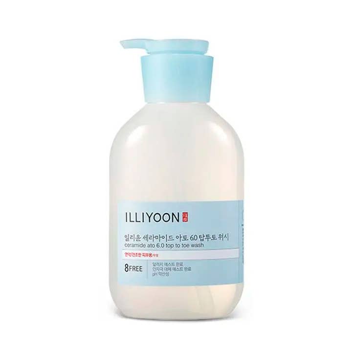 Exod International - Wholesale Body Wash/Shower Gel - Illiyoon Ceramide Ato 6.0 Top to Toe Wash 500ml