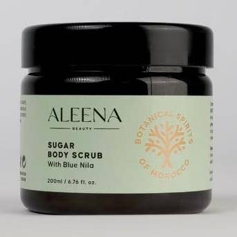 Esfoliante Corporal de Açúcar com Blue Nila por atacado de Nordic Breeze Beauty