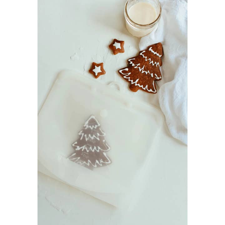 Zefiro - Wholesale Food storage wrap/bag - Turquoise Silicone Snap Close Bags - Small1