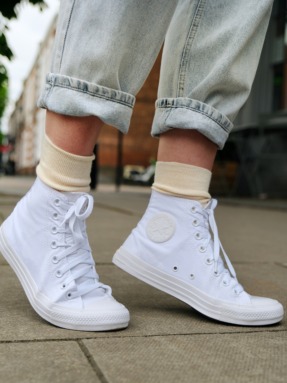 Ecru Laura 100% undyed organic cotton (adults socks) for wholesale on Faire3