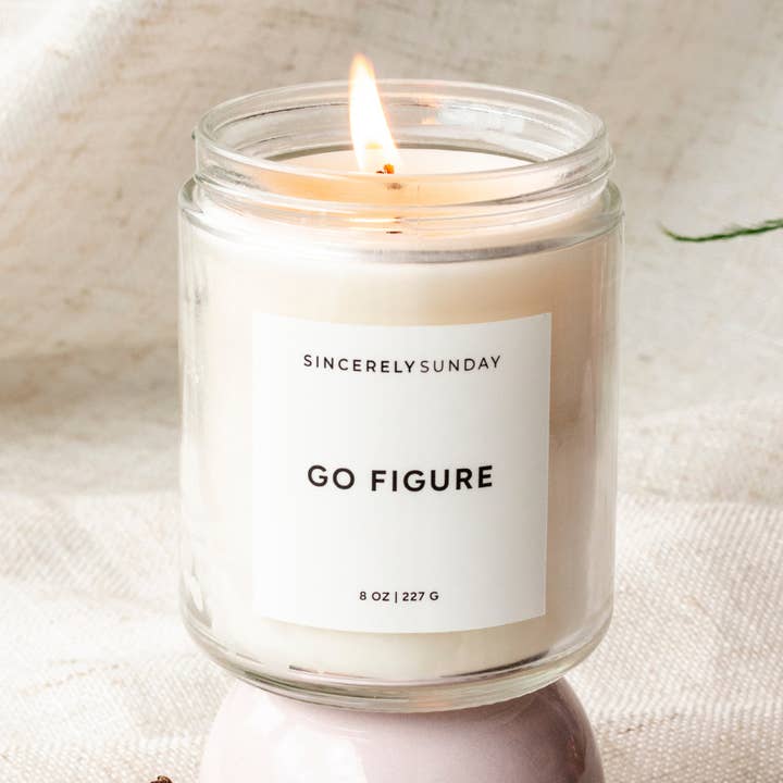 Sincerely Sunday - Wholesale Jar/Filled Candle - Go Figure Deconstructed Candle Refill | Diptyque0