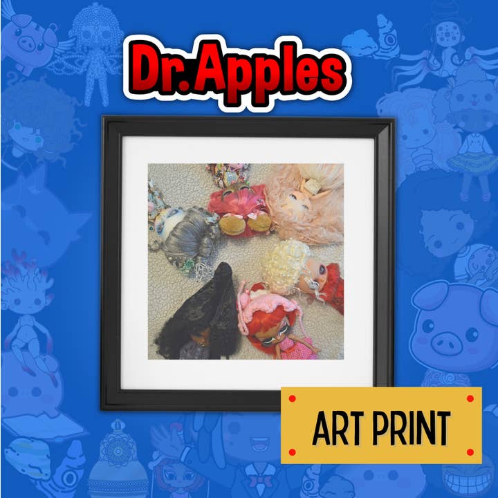 Lámina artística- Bjd- Blythes- Ooak Art Doll para venta al por mayor de Dr. Apples, LLC