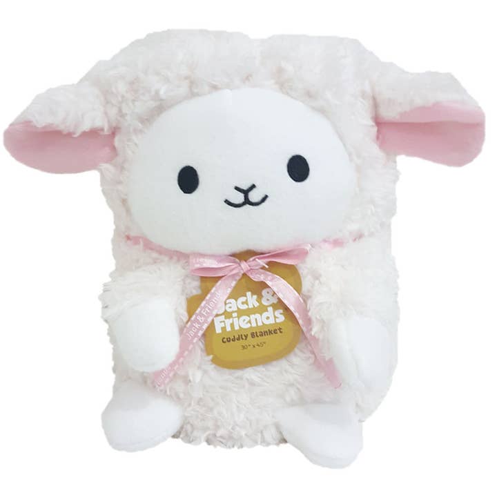 Lamb Cuddly blanket for wholesale by One & Only Creations, Inc. - Jack & Friends