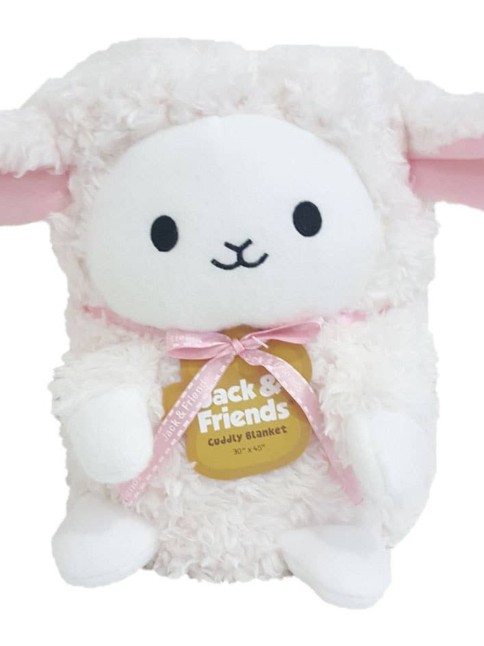 One & Only Creations, Inc. - Jack & Friends - Venta al por mayor Mantita de seguridad - Bebés - Manta Lamb Cuddly0