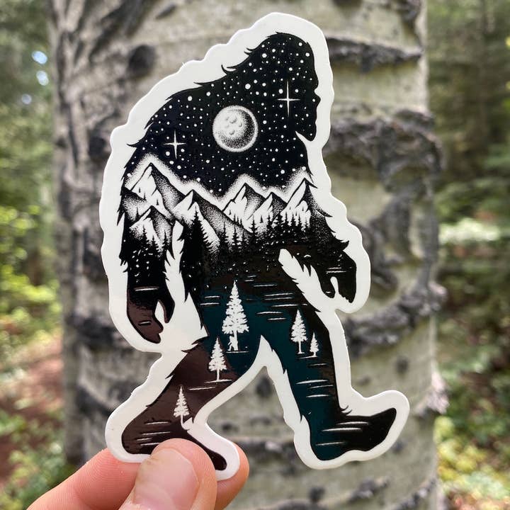 Sticker Art – Großhandel Aufkleber – Sasquatch Yeti Bigfoot Aufkleber1