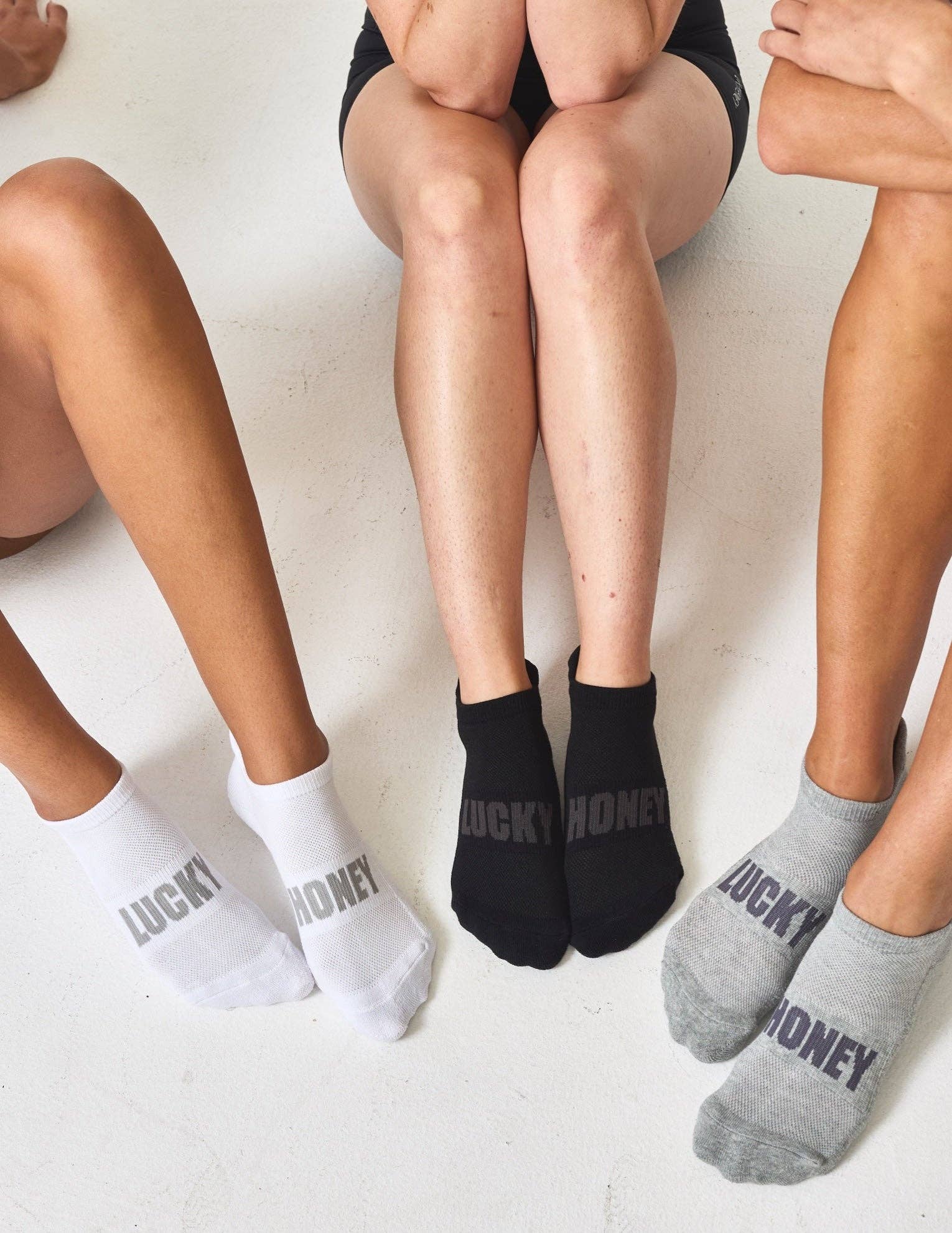 LUCKY HONEY - Vendita all'ingrosso Calzini - Donna - Confezione da 3 paia di calzini Everyday Sneaker