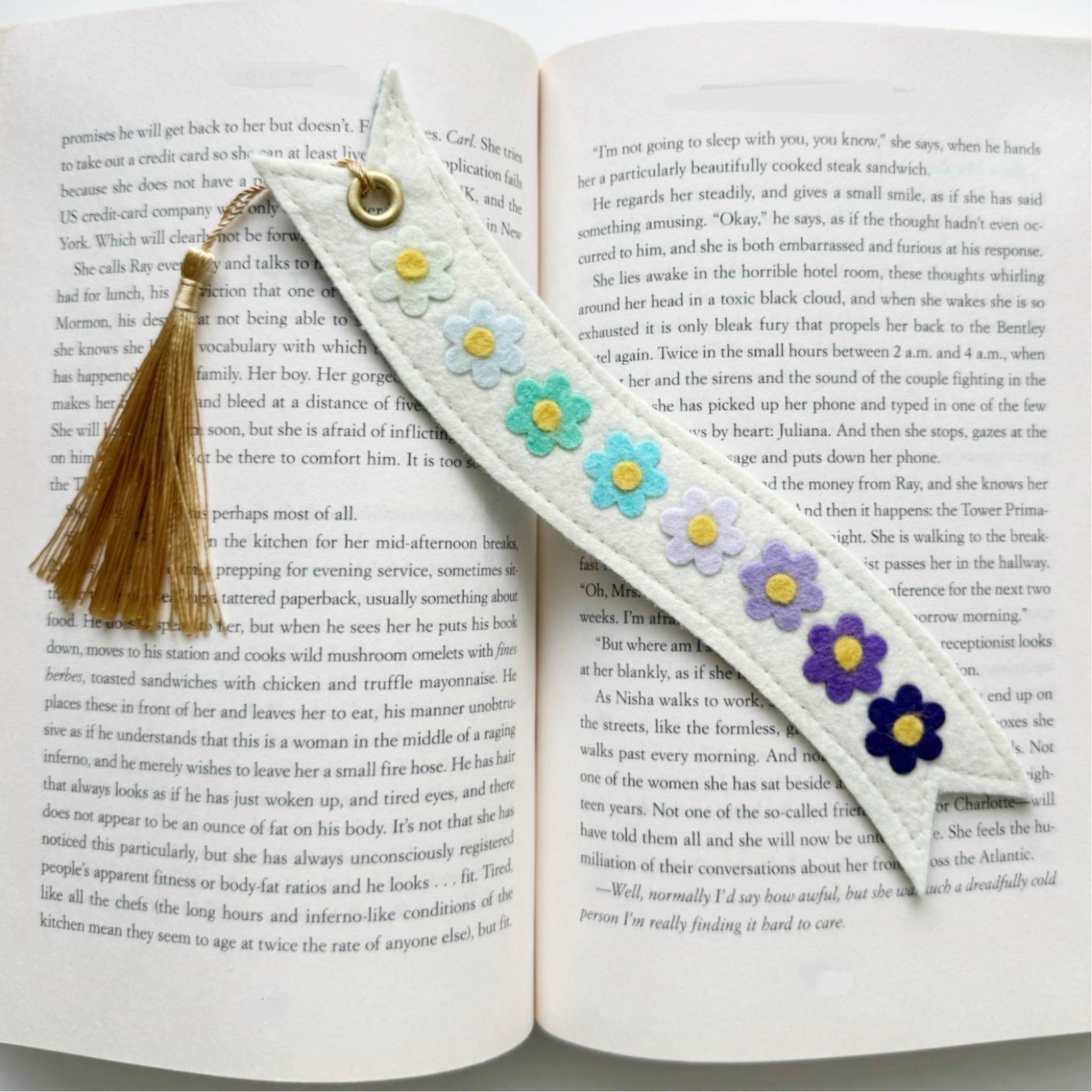 Milo & Mollie – Engroshandel Bogmærke – Flower Bogmærke1