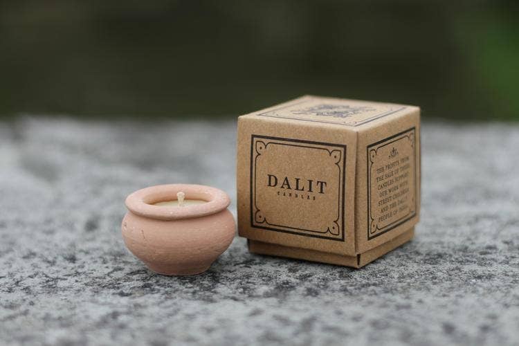 Dalit Goods Co - Wholesale Tea Light Candles - Handmade Terracotta Beeswax Clay Tea Light Candle | Rahul2