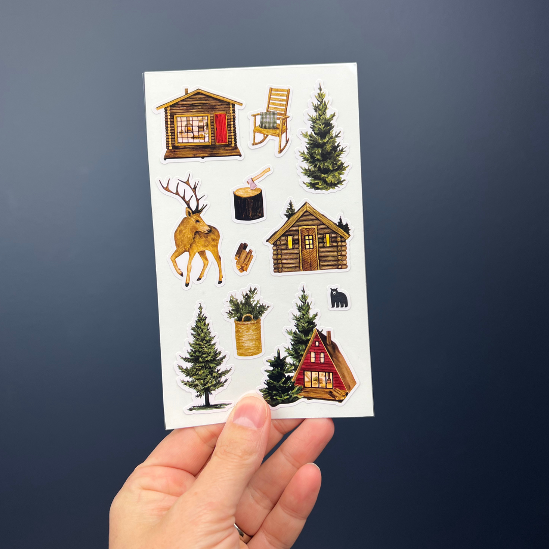 Four Bears Sticker Club - Wholesale Sticker - Cabin in the Woods3