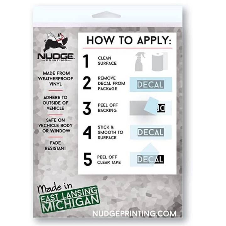 Nudge Printing - Wholesale Sticker - Kansas State University K-STATE Car Decal4