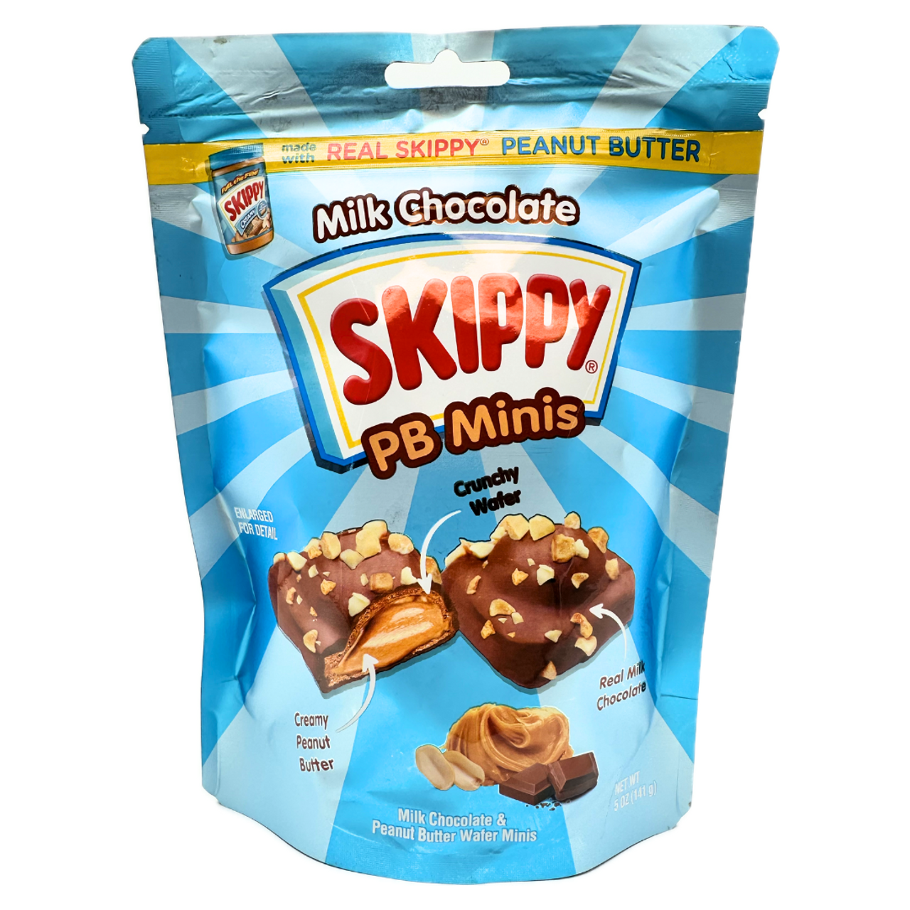 I Got Your Candy - Wholesale Chocolate Covered Sweets - Skippy Milk Chocolate PB Minis 5oz - 6ct0