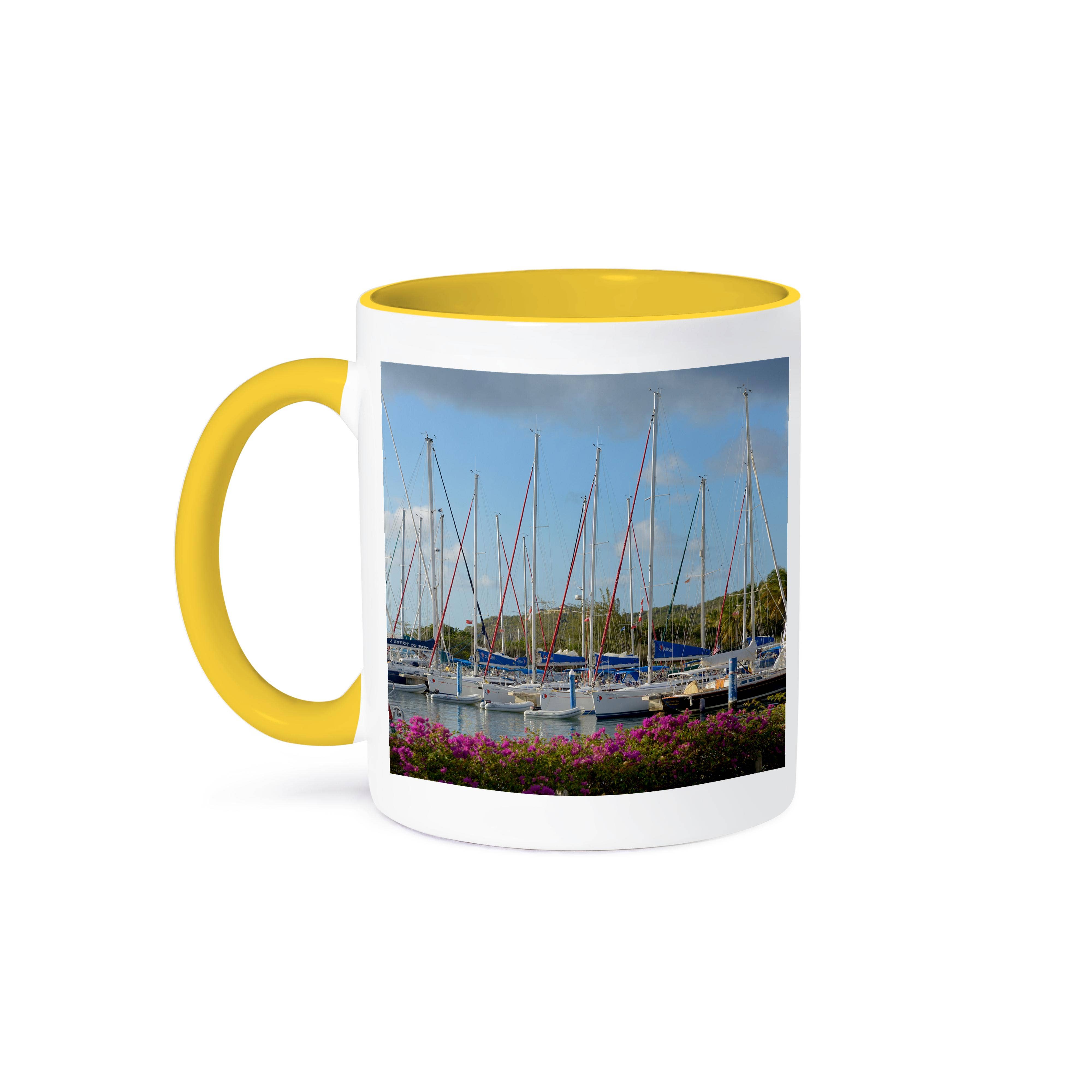 3dRose - Wholesale Coffee Mug - 3dRose, Caribbean, BVI, Virgin Gorda. Virgin Gorda Yacht Harbor, Spanish Town., Mug0