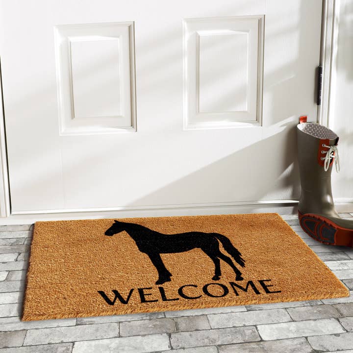 Calloway Mills - Wholesale Door mat - Horse Welcome Western Doormat1