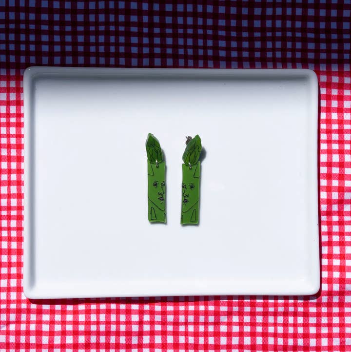 Darling Marcelle - Wholesale Dangle Earrings - Asparagus Earrings1