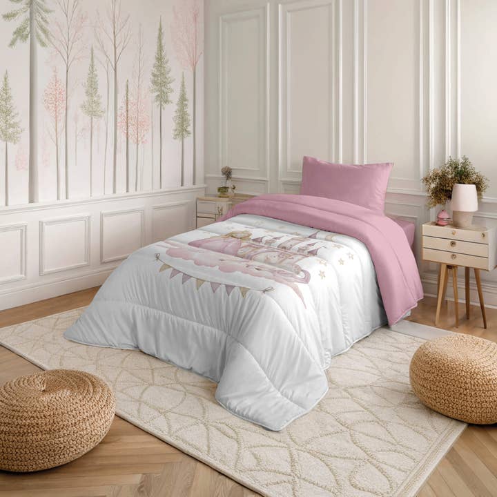 Couette nordique imprimée 100 % microfibre 300g AURORA pour la vente par Creaciones Euromoda SL (Naturals Home)