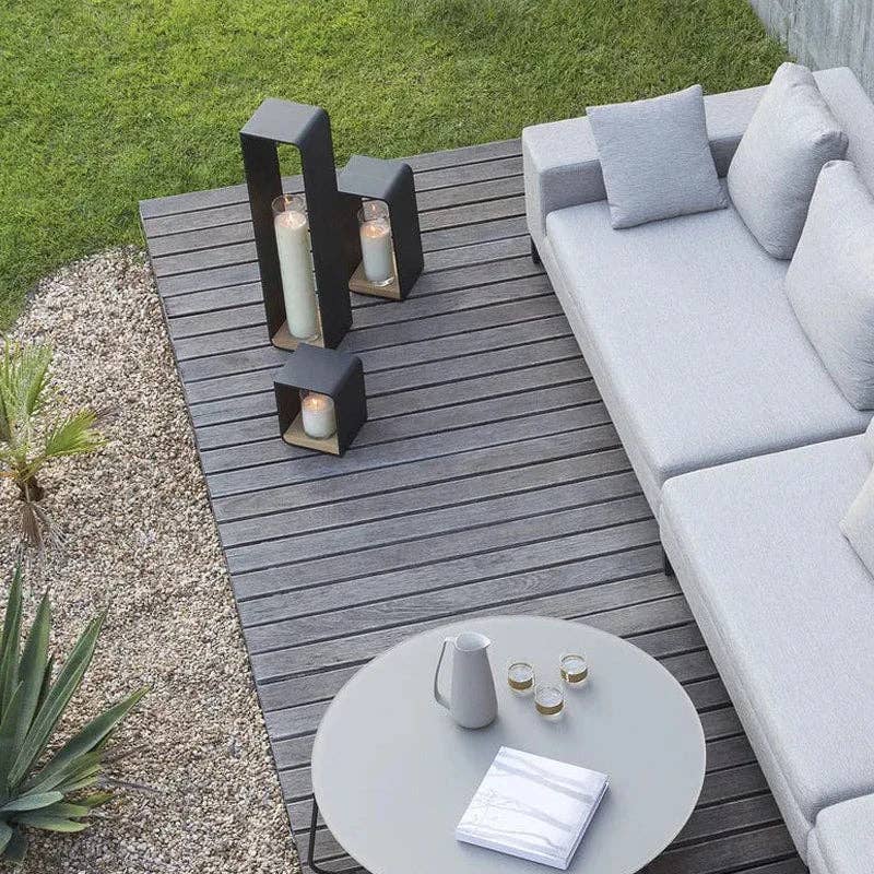 Kiyo Home - Wholesale Outdoor/Lawn Light - Black Twilight Solar Outdoor Lantern | LED Lantern | Décor4