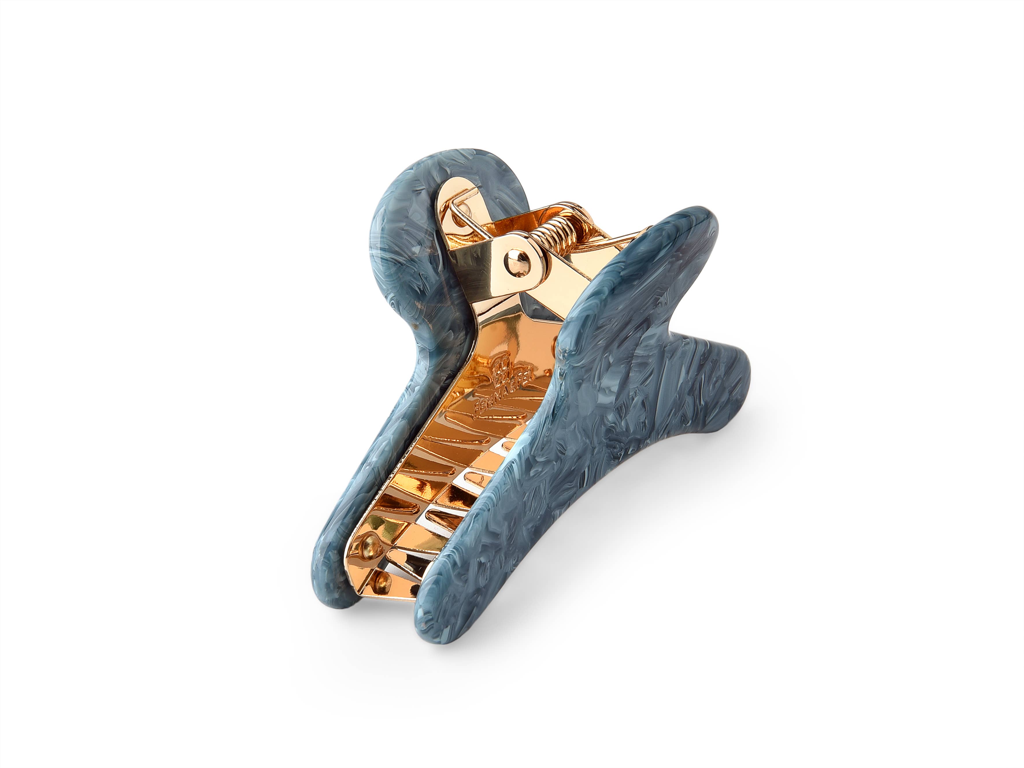 Fenna&Fei - Wholesale Hair Clip - Women's - French Claw in Aqua | Blue Acetate Claw1