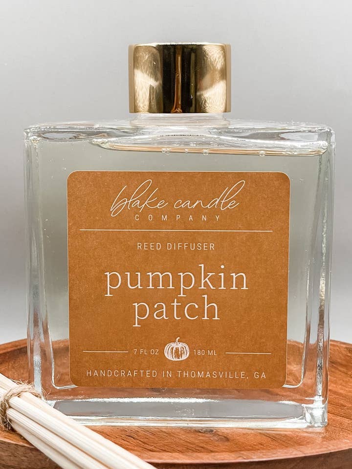 Pumpkin Patch Diffuser for wholesale by Blake Candle Company