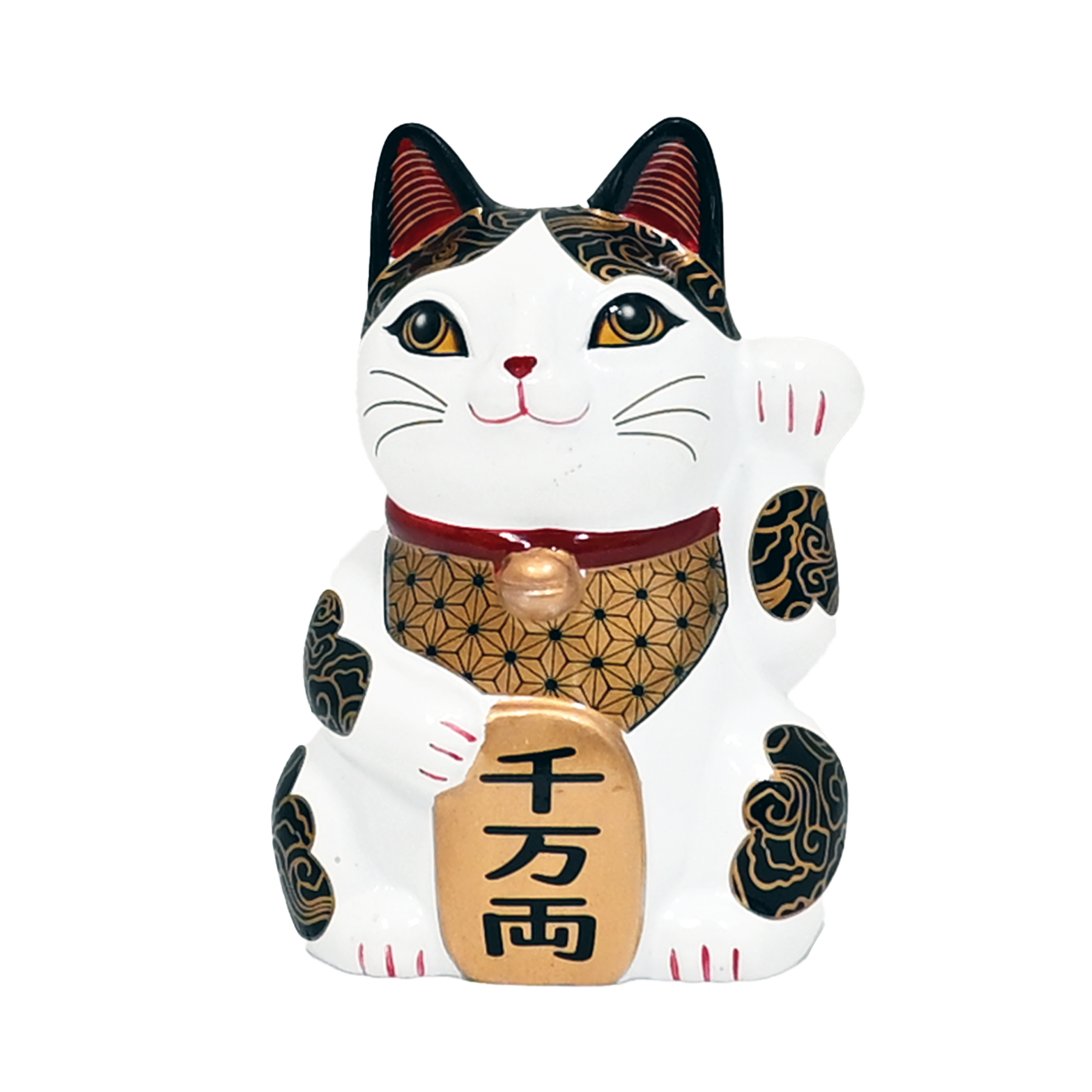 Urban Tokyo – Großhandel Dekofigur – 3,25" H Happineko-Figur Weißer Wohlstand (1/36)5