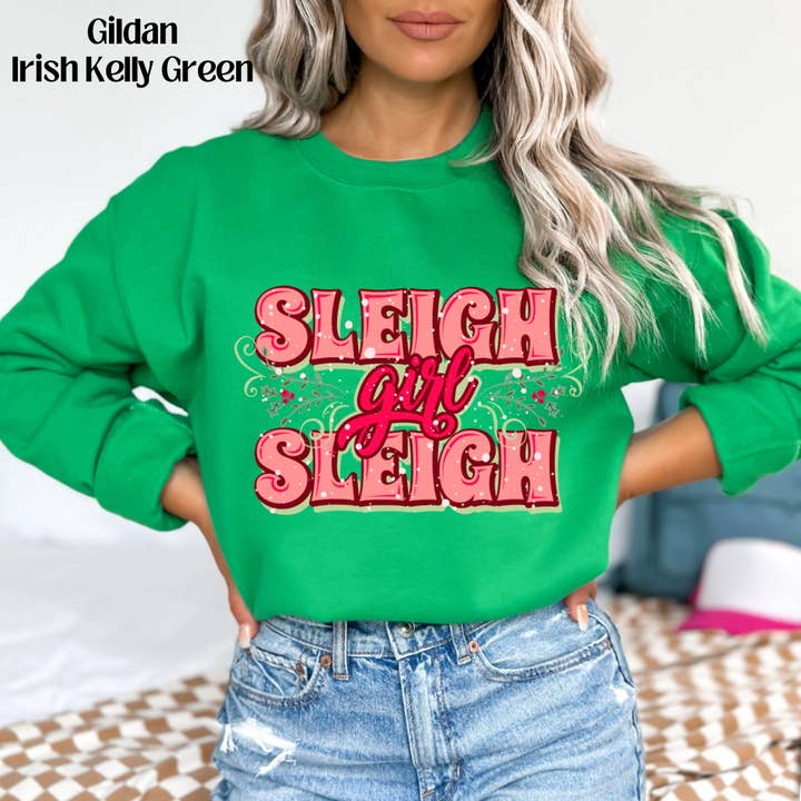 Sleigh Girl Sleigh Kelly Green for wholesale by XO, Hannah