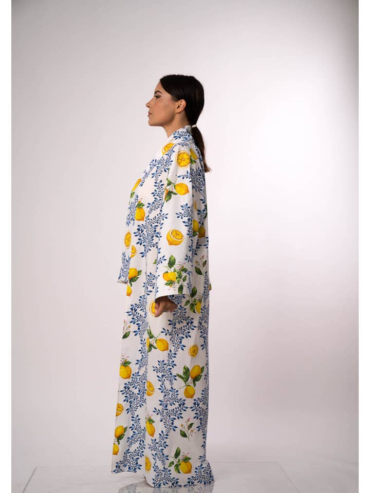 OH KIMONO - Vendita all'ingrosso Kimono - Donna - Oh, Amalfi! Kimono in cotone al limone
