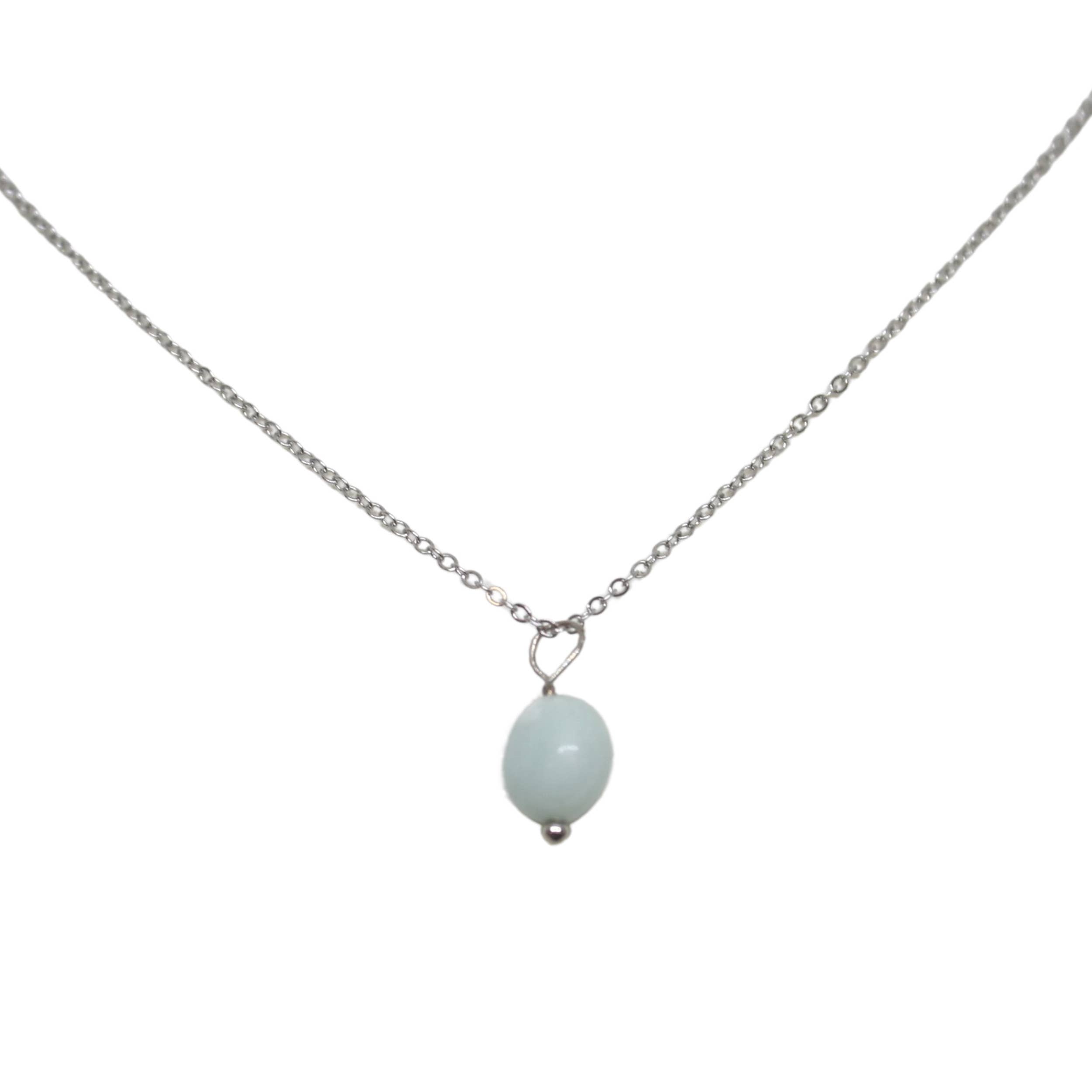 Ciao Bella Jewelry Inc – wholesale Hänge-/berlockhalsband – Ädelsten hänge halsband på tunn kedja4