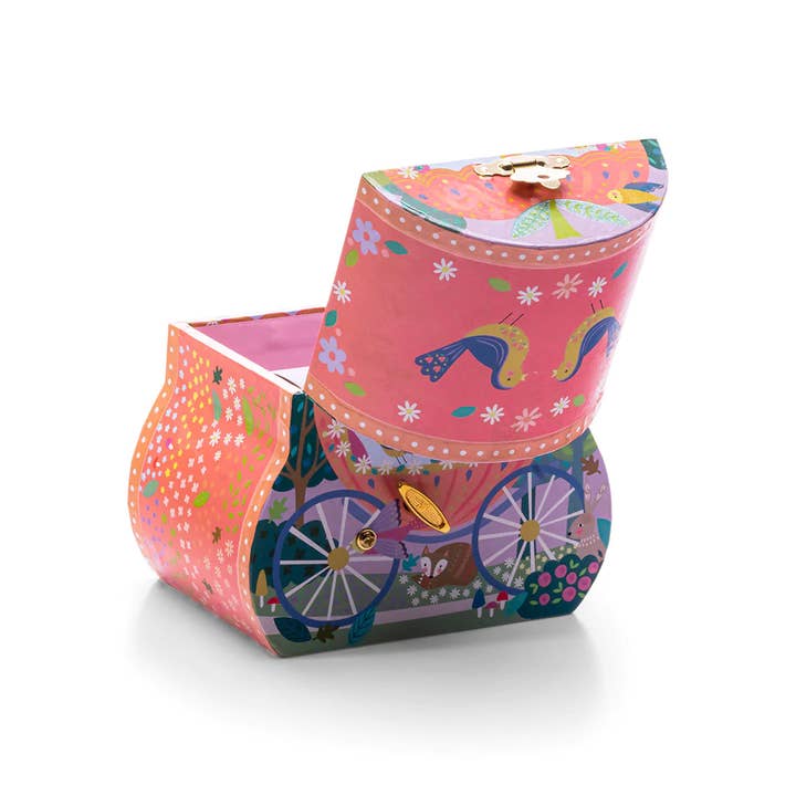 Floss and Rock - Wholesale Jewelry Box/Organizer - Kids - Fairy Tale Carrige Jewellery Box3