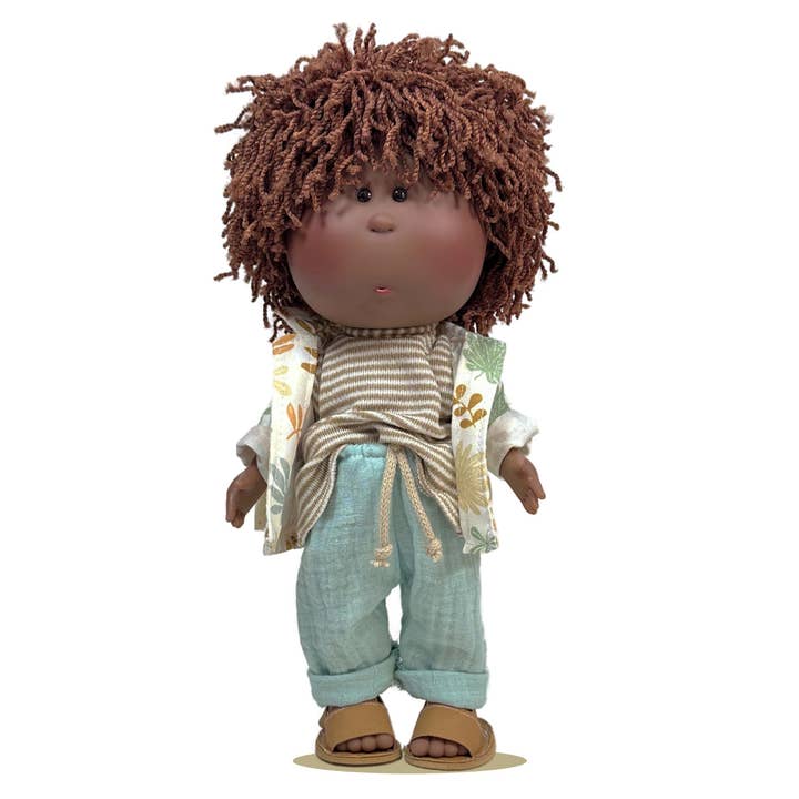 My mulatto doll Aloha for wholesale by Nines Artesanals d'Onil Dolls