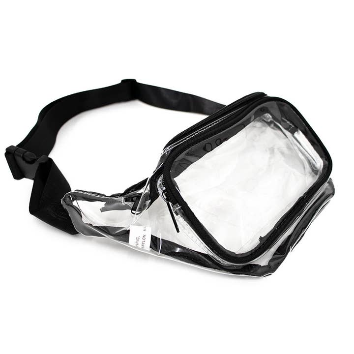 Selini New York - Wholesale Belt Bag - Unisex - Unisex Clear PVC Fanny Pack1