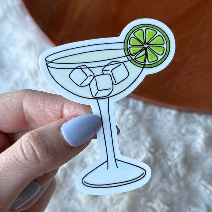 Lime Daiquiri Cocktail Sticker for wholesale by Big Moods